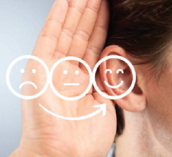 WE LISTEN: